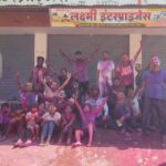 छुरा में हर्षोल्लास और सौहार्द के साथ मनाई गई होली,