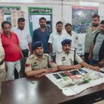 मुक्तिधाम के पास जुए की महफिल पर पुलिस का छापा, 7 जुआरी गिरफ्तार — डेढ़ लाख से ज्यादा नगदी जब्त