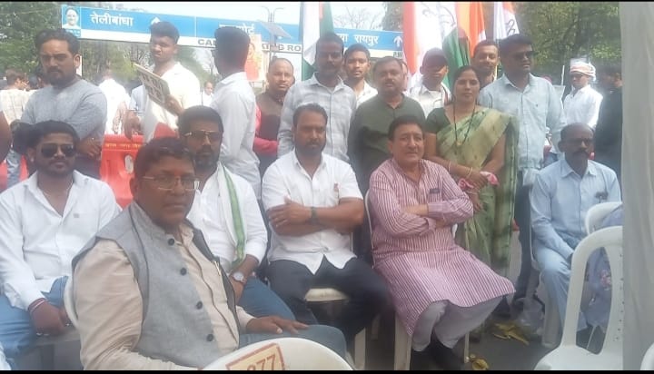 छत्तीसगढ़ विधानसभा घेराव: कोरबा कांग्रेस का जोरदार प्रदर्शन, जनमुद्दों पर सरकार को घेरा