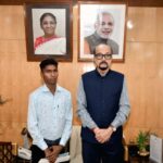 ईएसओ इंडिया के प्रदेश अध्यक्ष आशीष पटेल ने राज्यपाल रमन डेका से की सौजन्य मुलाकात, सामाजिक मुद्दों पर हुई चर्चा