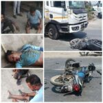 तेज रफ्तार ट्रेलर का कहर भैसमा-उरगा मार्ग पर भीषण सड़क हादसा, पूर्व जनपद उपाध्यक्ष सहित 4 घायल