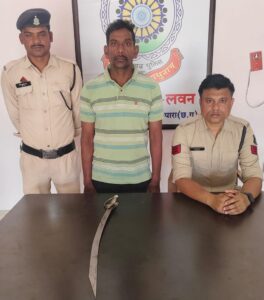 धाराशिव में तलवार लहराकर जान से मारने की धमकी, 12 घंटे में आरोपी गिरफ्तार