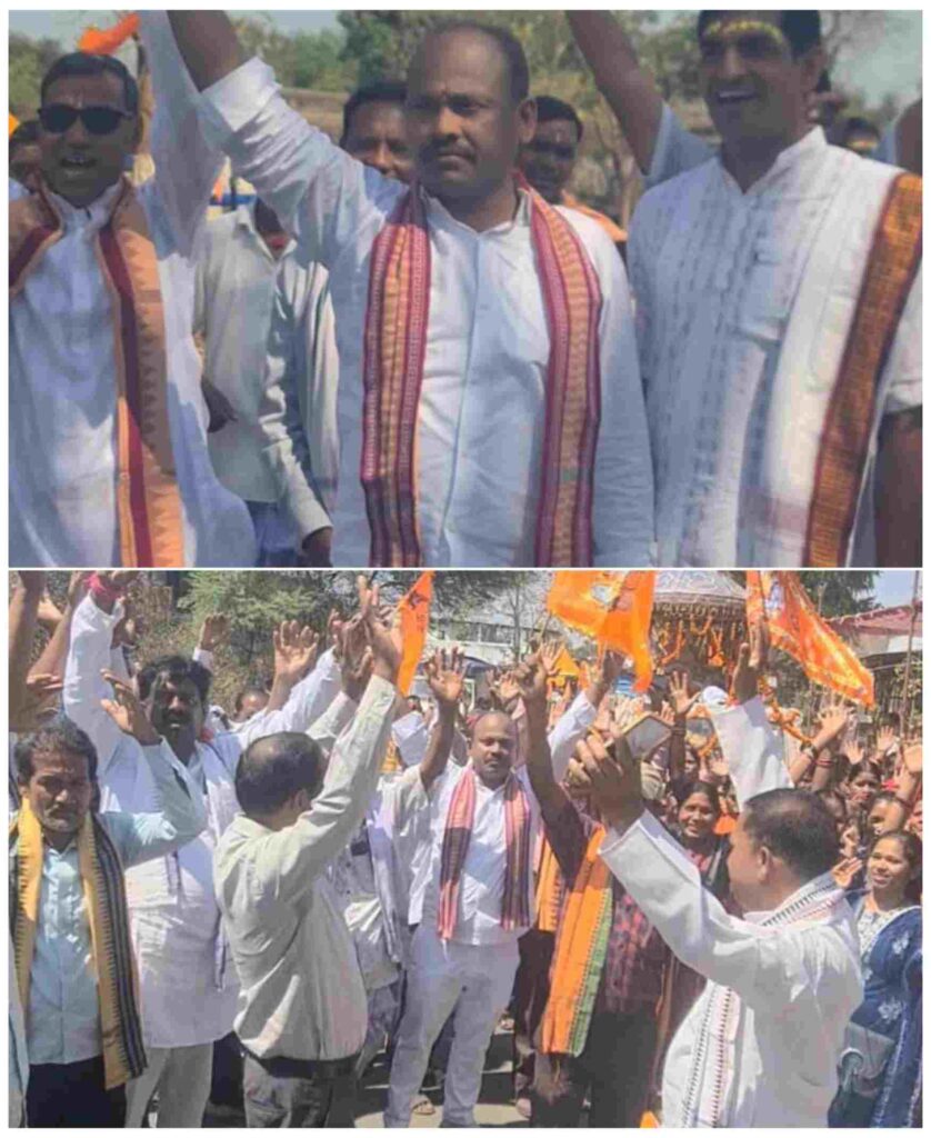 रणेश्वर बाबा मंदिर प्राण प्रतिष्ठा में उमड़ा जनसैलाब, चारों दिशाओं से पहुंचे हजारों श्रद्धालु- मोक्ष कुमार प्रधान सदस्य जिला पंचायत महासमुंद