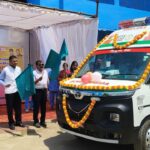जिले में स्वास्थ्य सेवाओं को मजबूती: 4 नई एम्बुलेंस रवाना, पहली बार ALS सुविधा शामिल