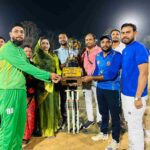 पिथौरा में पीसीएल नाइट क्रिकेट टूर्नामेंट का समापन, ग्रीन टीम बनी विजेता