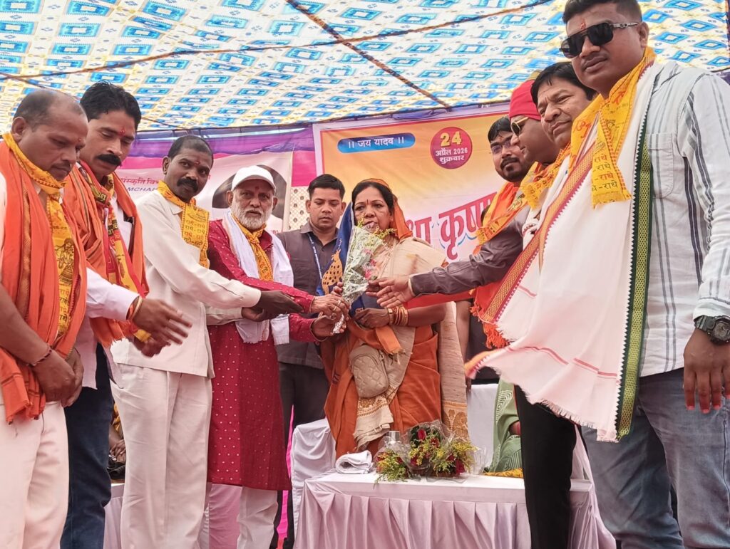 कोरबा पदाधिकारियों ने कौशल्या देवी साय का किया भव्य स्वागत