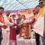 कोरबा पदाधिकारियों ने कौशल्या देवी साय का किया भव्य स्वागत