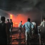 कटगी में भीषण अग्निकांड: रमेश ऑटो पार्ट्स दुकान खाक, लाखों का सामान और नकदी जलकर राख