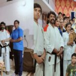 जांजगीर में कराटे प्रतिभाओं का सम्मान, राईस किंग खूंटे रहे विशिष्ट अतिथि