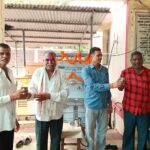 स्वेच्छा दान से बैंक परिसर में लगा वाटर कूलर, ग्राहकों को मिलेगी ठंडे पानी की सुविधा