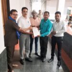पत्रकार सुरक्षा को लेकर महासंघ की हुंकार, बिलासपुर कमिश्नर को सौंपा ज्ञापन