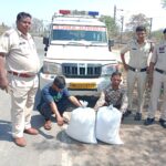 महासमुंद पुलिस ने गांजा तस्करी नेटवर्क का किया पर्दाफाश, नागपुर से डेस्टिनेशन पॉइंट आरोपी गिरफ्तार