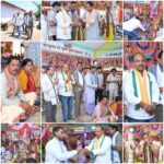 ग्राम चारभाटा में अष्ट प्रहरी नाम संकीर्तन महायज्ञ में शामिल हुए मोक्ष कुमार प्रधान