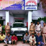 रतनपुर पुलिस और साइबर सेल की बड़ी कार्रवाई; स्कोर्पियो से रेकी कर 19 बकरा-बकरी चुराने वाले अंतरराज्यीय गिरोह के 6 आरोपी गिरफ्तार
