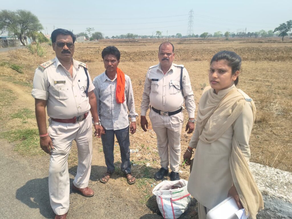 आबकारी विभाग की कार्रवाई, ₹3,200 मूल्य की देशी मदिरा मसाला जब्त अवैध शराब रखने के आरोप में एक आरोपी के विरुद्ध आबकारी अधिनियम के तहत प्रकरण दर्ज