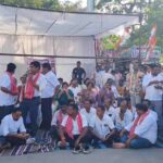 किसानों की 9 सूत्रीय मांगों को लेकर सारंगढ़ में कांग्रेस का धरना, मुख्यमंत्री के नाम सौंपा ज्ञापन