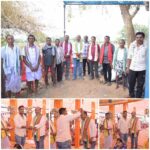 गाँधीनगर पिरदा में भव्य अष्टप्रहरी नाम संकीर्तन, जिला पंचायत सदस्य मोक्ष कुमार प्रधान ने की पूजा-अर्चना