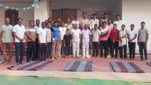 पुलिस थाना छुरा में उत्साहपूर्वक मनाया गया अंतर्राष्ट्रीय योग दिवस,