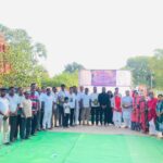 पलारी में योग दिवस पर सामूहिक योगाभ्यास: सिद्धेश्वर मंदिर परिसर में नियमित योग का दिया संदेश