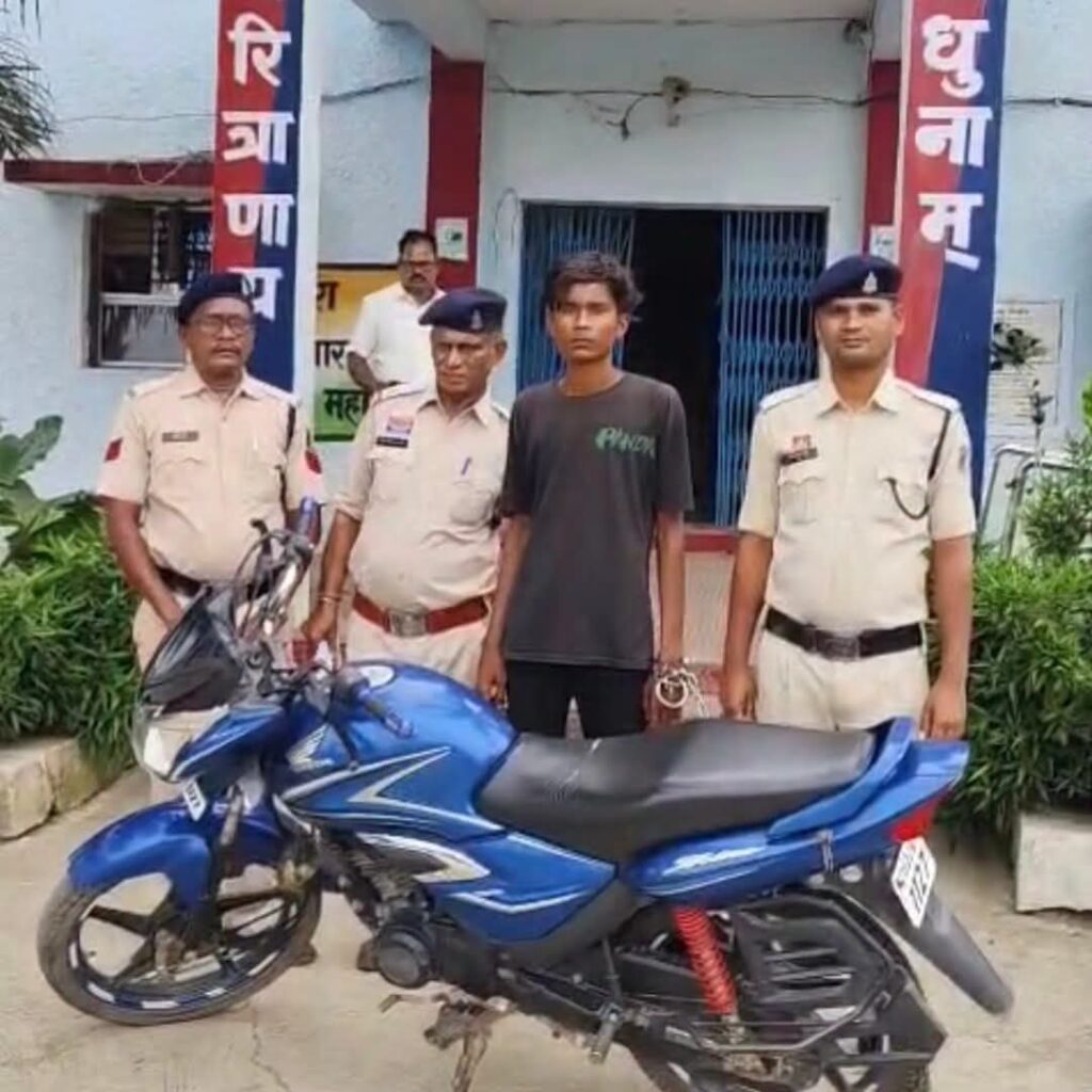 गिधौरी-टुण्डरा पुलिस की बड़ी कार्रवाई: राहगीरों से लूटपाट करने वाले गिरोह का भंडाफोड़, 3 आरोपी गिरफ्तार