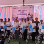 एसबीआई स्थापना दिवस पर सोनाखान में एसबीआई फाउंडेशन द्वारा ‘साइकिल बैंक’ का उद्घाटन