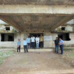 अध्यक्ष नागेश्वर साहू के प्रयासों से वर्षों से अधूरा सर्व मांगलिक भवन एवं गार्डन निर्माण कार्य में आई तेजी