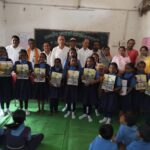 आदर्श पूर्व माध्यमिक विद्यालय छुरा में धूमधाम से मनाया गया प्रवेशोत्सव,