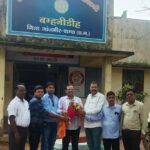 नवपदस्थ विकासखंड शिक्षा अधिकारी बसंत चतुर्वेदी से छत्तीसगढ़ टीचर्स एसोसिएशन के पदाधिकारियों ने की सौजन्य मुलाकात