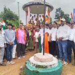 तिरंगा बाइक रैली निकाल शहीद महेन्द्र ध्रुव को दी श्रद्धांजलि,