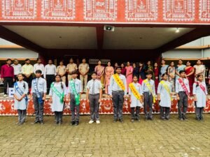 डीएवी मुख्यमंत्री पब्लिक स्कूल में विद्यार्थियों ने संभाली नेतृत्व की कमान