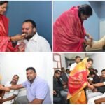 विधायक कविता प्राण लहरें ने सैकड़ों भाइयों को बांधी राखी-युधिष्ठिर नायक