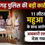 पामगढ़ पुलिस ने 11 लीटर अवैध महुआ शराब के साथ आरोपी को किया गिरफ्तार, आबकारी एक्ट के तहत भेजा गया जेल