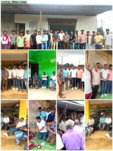 युवा कांग्रेस को प्रोत्साहित करने, विधायक प्रतिनिधि का वनांचल में सघन दौरा-युधिष्ठिर नायक