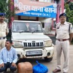 ऑपरेशन निश्चय के तहत पलसापाली चेक पोस्ट पर 13 किलो गांजा के साथ अंतरराज्यीय तस्कर गिरफ्तार, 11.50 लाख की संपत्ति जब्त