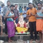 लच्छनपुर में गाजे-बाजे के साथ निकली भगवान विश्वकर्मा की विसर्जन शोभायात्रा, गली-गली में हुई पूजा-अर्चना