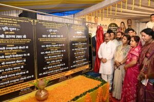 उपमुख्यमंत्री अरुण साव ने सरायपाली में 178 करोड़ रुपए के विकास कार्यों का किया लोकार्पण एवं भूमिपूजन
