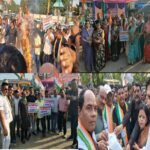 कोरबा में ‘वोट चोरी’ के आरोपों को लेकर कांग्रेस का प्रदर्शन, कलेक्ट्रेट तक निकली विरोध रैली
