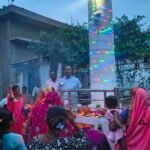 ग्राम कुम्हारी में जय स्तंभ की पूजा-अर्चना, प्रदेशवासियों की सुख-समृद्धि की कामना