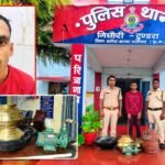 ग्राम कुम्हारी में सूने मकान में चोरी का खुलासा, दूसरे राज्य से लौटते ही आरोपी गिरफ्तार