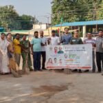 नगर पंचायत छुरा में स्वच्छता ही सेवा अभियान के तहत सामूहिक श्रमदान, स्वच्छ और सुंदर नगर बनाने का दिया संदेश,