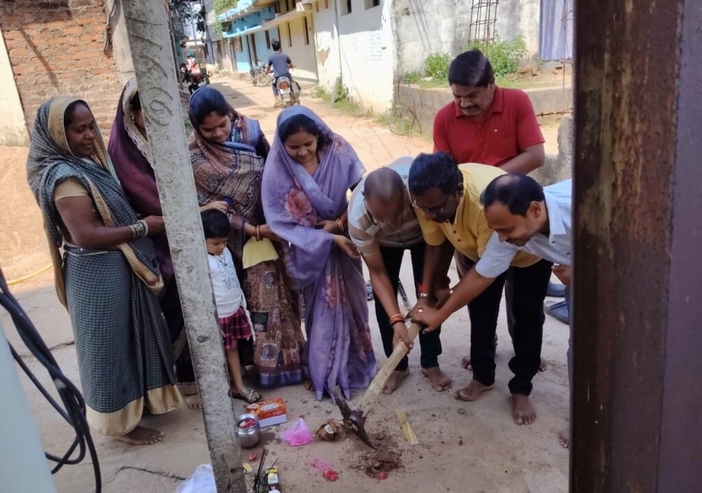 छुरा में विकास कार्यों ने पकड़ी रफ्तार, वार्ड नंबर 14 में सीसी रोड़ का भूमिपूजन,